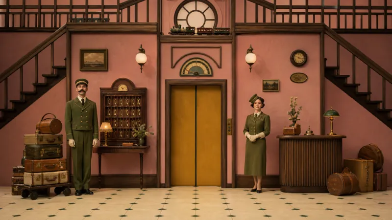 Wes Anderson-style Symmetrical Short Film