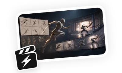 Action Previsualization Storyboard Video skill cover