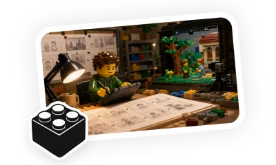 LEGO-Style Short Film skill cover